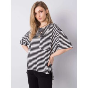 Black and white striped t-shirt from Fidenza