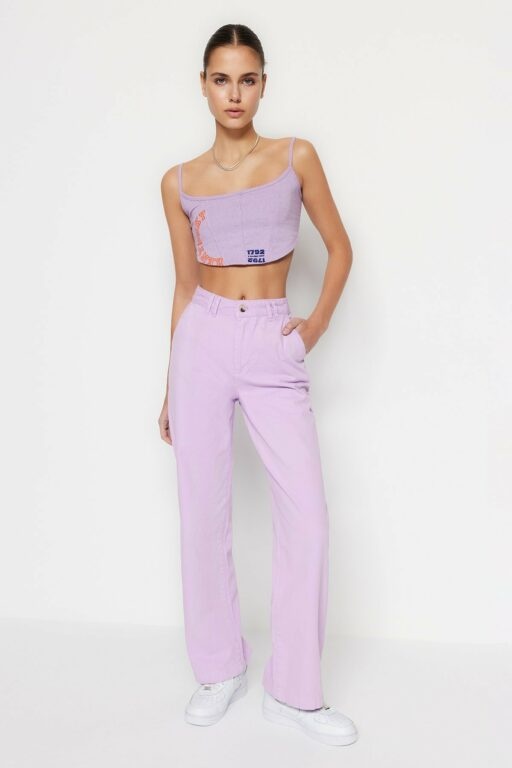 Trendyol Jeans - Purple -