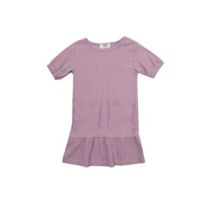 Trendyol Lilac Balloon Sleeve Crepe Girl Knitted