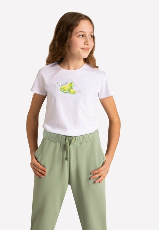 Volcano Kids's Regular T-Shirt T-Lemon