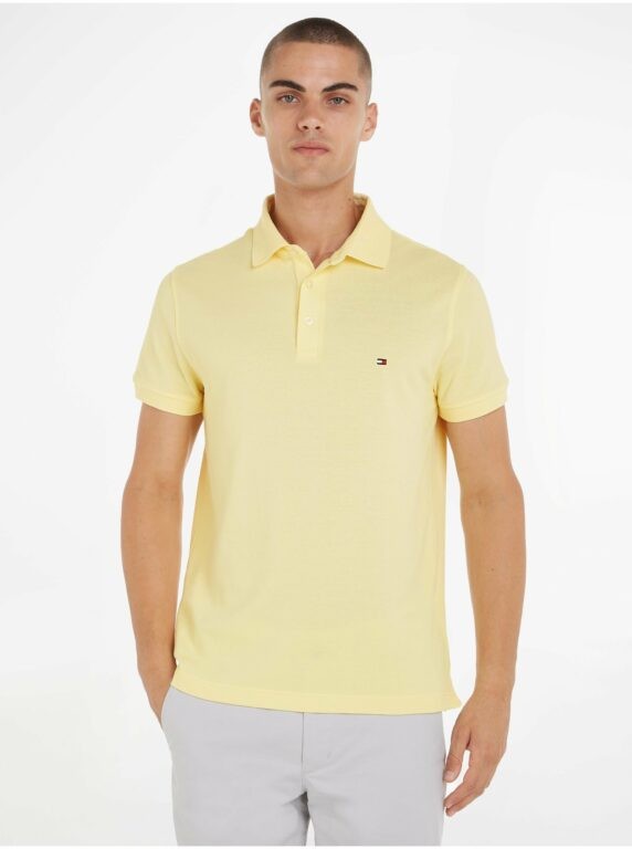 Žluté pánské polo tričko Tommy