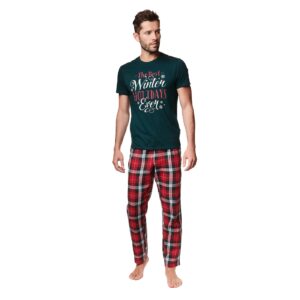 Pajamas Zev 39407-79X Green-Red