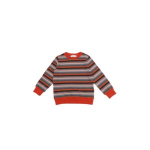 Trendyol Claret Red Striped Boy Knitted Slim