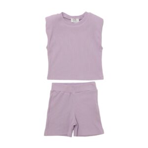 Trendyol Lilac Pocket Detailed Girl Knitted Top-Top