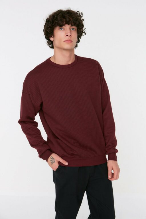 Trendyol Sweatshirt - Burgundy