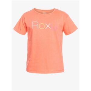 Oranžové holčičí tričko Roxy