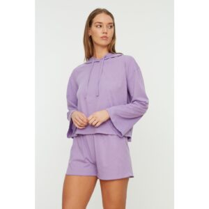 Trendyol Lilac Knitted Pajamas