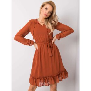 Brown dress from Oriane