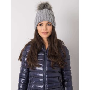 Gray isolated hat with