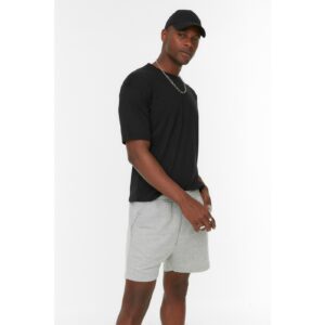Trendyol Gray Men's Regular Short Fit Shorts