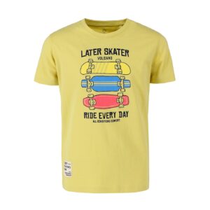 Volcano Kids's Regular Silhouette T-Shirt T-Skate