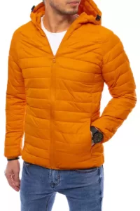 Yellow men's quilted transitional