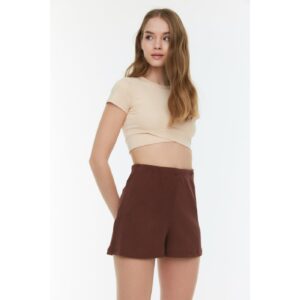 Trendyol Brown Camisole Knitted