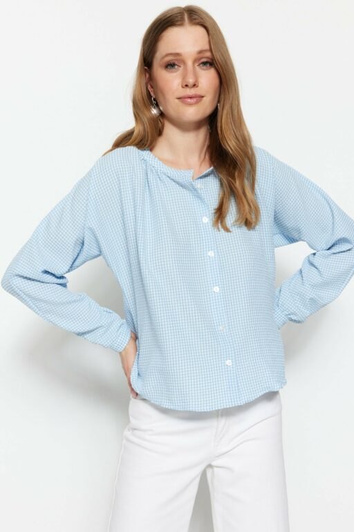 Trendyol Shirt - Blue -