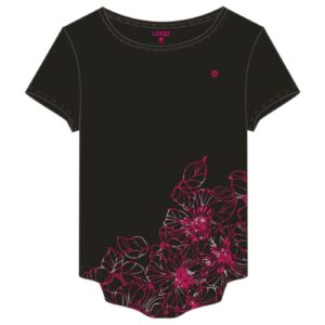 Women's T - shirt Loap ABANA black