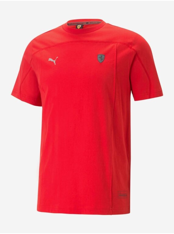 Červené pánské tričko Puma Ferrari