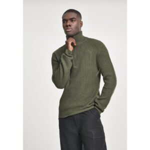 Marine Pullover Troyer Olive