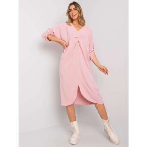 Dusty pink oversized dress