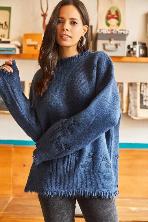 Olalook Sweater - Blue -