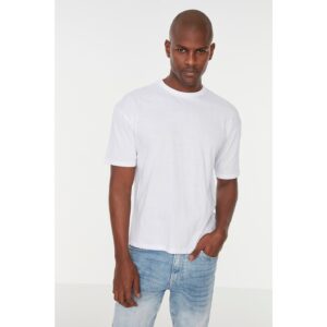 Trendyol White Men's Relaxed Fit Relaxed Fit