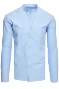 Men's smooth blue shirt Dstreet