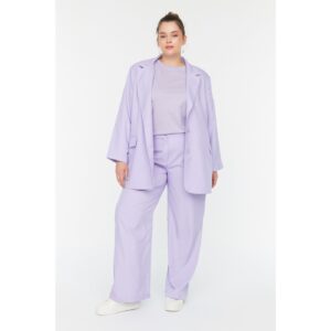 Trendyol Curve Lilac Woven