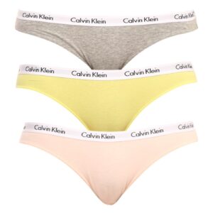 3PACK women's panties Calvin Klein