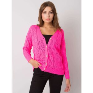 RUE PARIS Pink sweater with
