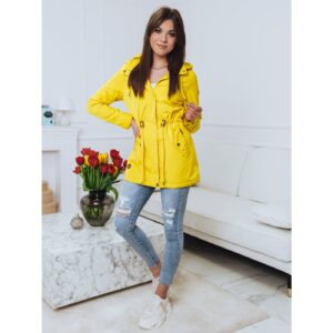 Theo yellow women's parka jacket