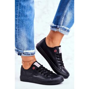 Women's Sneakers Cross Jeans Black