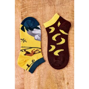 Mismatched Socks With Bananas