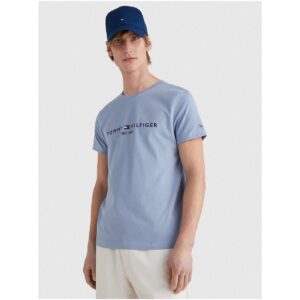 Modré pánské tričko Tommy Hilfiger -