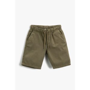 Koton Elastic Waist Pocket Detailed Shorts Above Knee