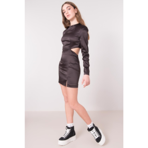 Black fitted BSL dress