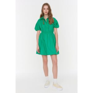 Trendyol Green Buttoned Dress
