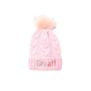 Trendyol Pink Embroidery Girl Knitted