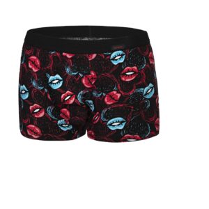 Hot Lips 010/72 Black-Red-Turquoise