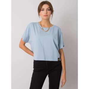 Light blue loose fit t-shirt from Imogene FOR