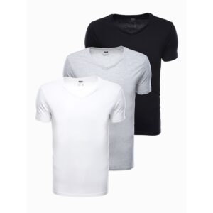 Ombre Clothing Men's plain t-shirt - mix