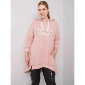 Dust pink women's sweatshirt