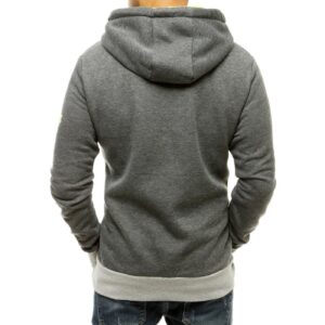 Gray men's sweatshirt BX4793