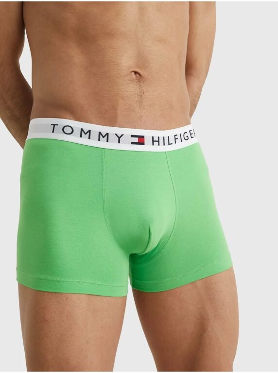 Světle zelené pánské boxerky Tommy Hilfiger