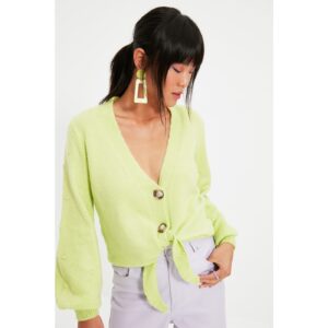 Trendyol Green Buttoned Knitwear