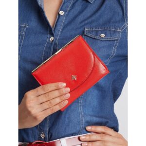Red elegant wallet