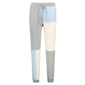 Trendyol Gray Color Block Loose Jogger Knitted