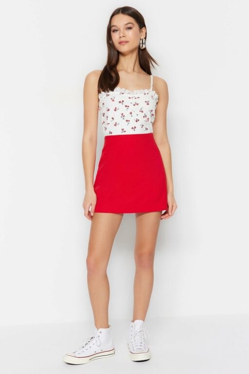 Trendyol Skirt - Red