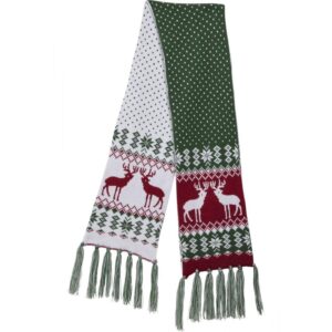 Christmas Scarf green/red
