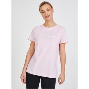 Světle růžové dámské tričko