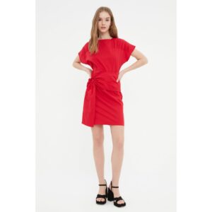Červené dámské krátké šaty Trendyol -