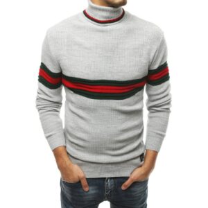Light gray men's sweater